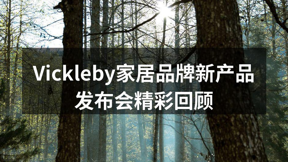 Vickleby新产品发布会现场